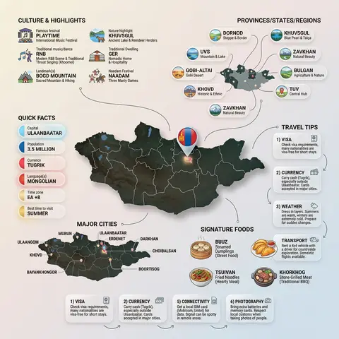 Country Infographic Editorial Poster