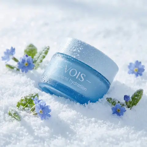 Winter Snow Skincare Product Shot