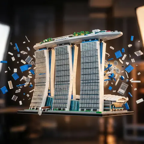 LEGO Brick-Built Product Cinematic Ad