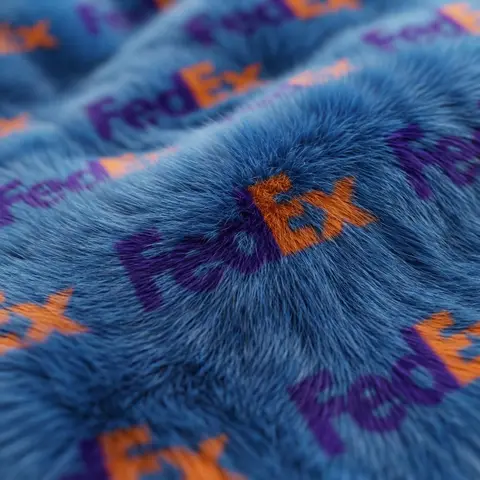 Logo Monogram Animal Fur Texture