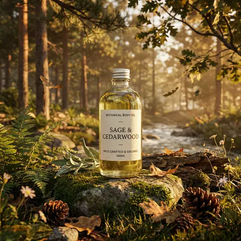 Outdoor Natural Setting Golden Hour Product Label Crisp Nature Shot