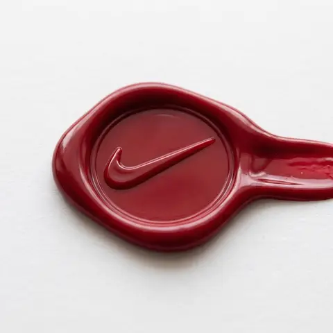 Brand Logo glossy wax seal style