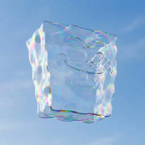 Soap Bubble Object Render