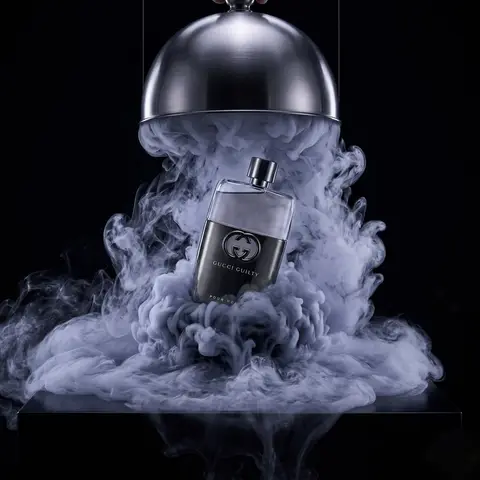 Smoke Dome Luxury Fragrance Editorial Photography