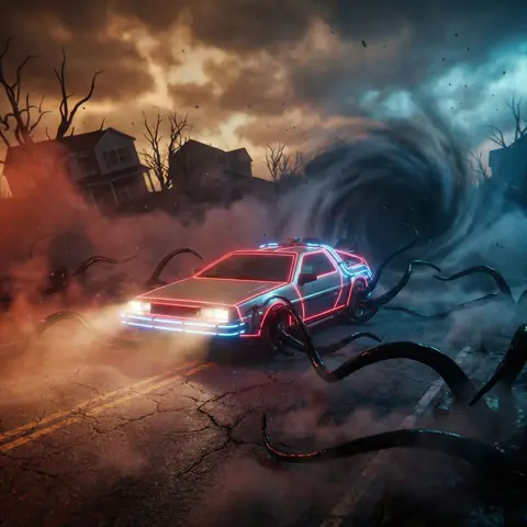 Upside Down Uber Cinematic Scene