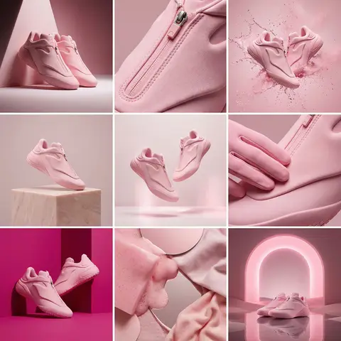 Premium Product Campaign Visual Storytelling Grid
