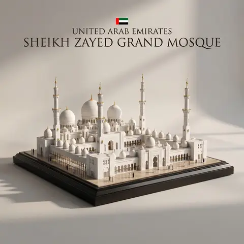 Mosque Architectural Miniature Collectible