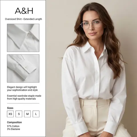 Fashion E-Commerce Product Infographic