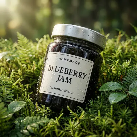 Moss Forest Skincare Jar Product Shot