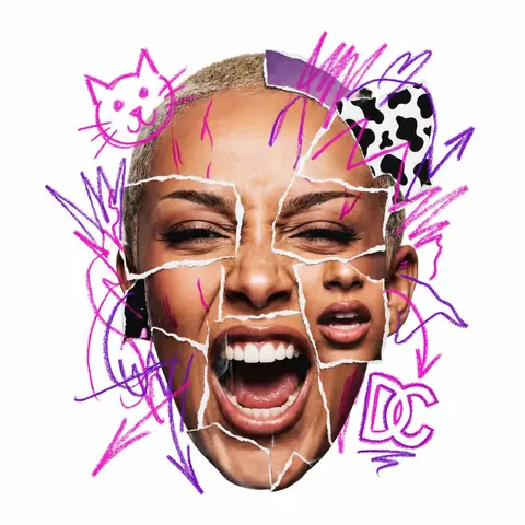 Raw Collage Caricature Portrait
