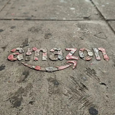 Logo Chewing Gum Sidewalk Pavement Urban Macro Street Art