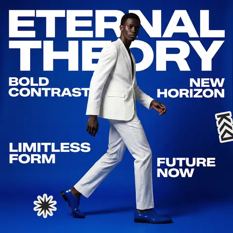 Noise Theory High Fashion Editorial Poster