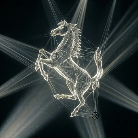 Light Beam Logo Dust Particle Studio