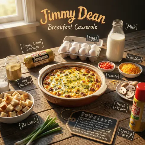 Golden Hour Farmhouse Recipe Editorial Shot