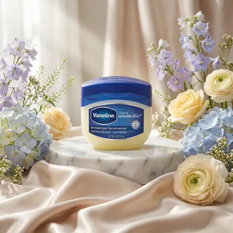 Luxury Floral Product Pedestal Shot