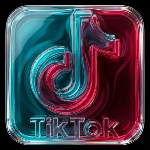 Glass Logo with Viscous Liquid Fill Render