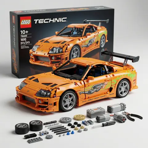 LEGO Technic Vehicle Studio Product Render